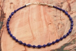 Desiree Yellowhorse 18" long Genuine Blue Lapis Necklace